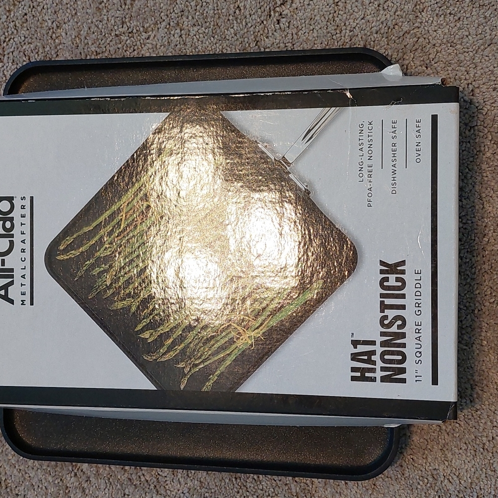 Non stick square griddle